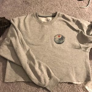 Brandy Melville cropped sweatshirt